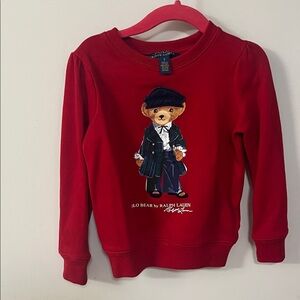 Polo by Ralph Lauren Kids Red Bear Sweatshirt